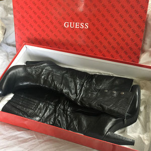 Guess Gillian leather boots Size 9.5 -  like NEW